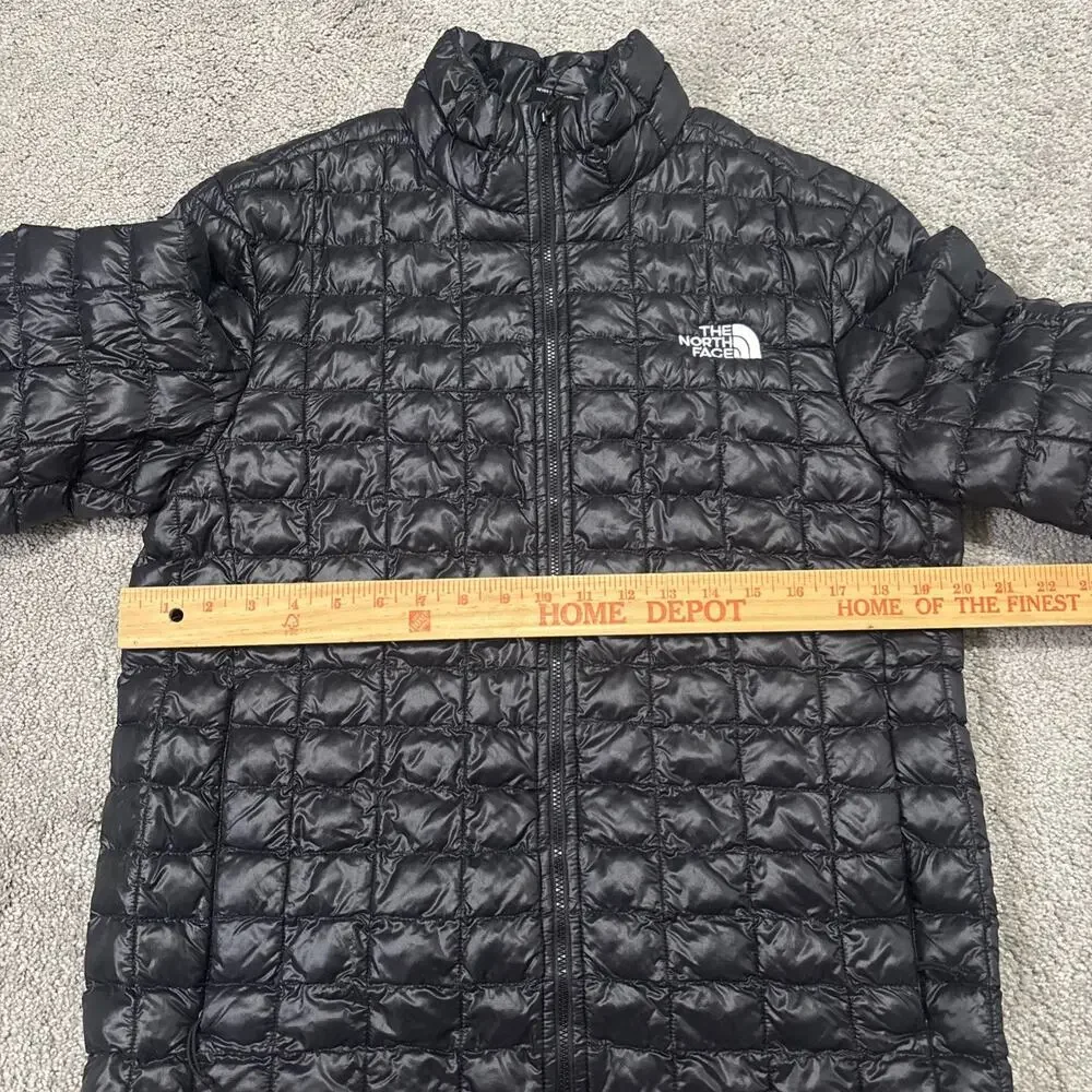 The North Face Black Men’s Medium Thermoball Full Zip Jacket Coat Puffer